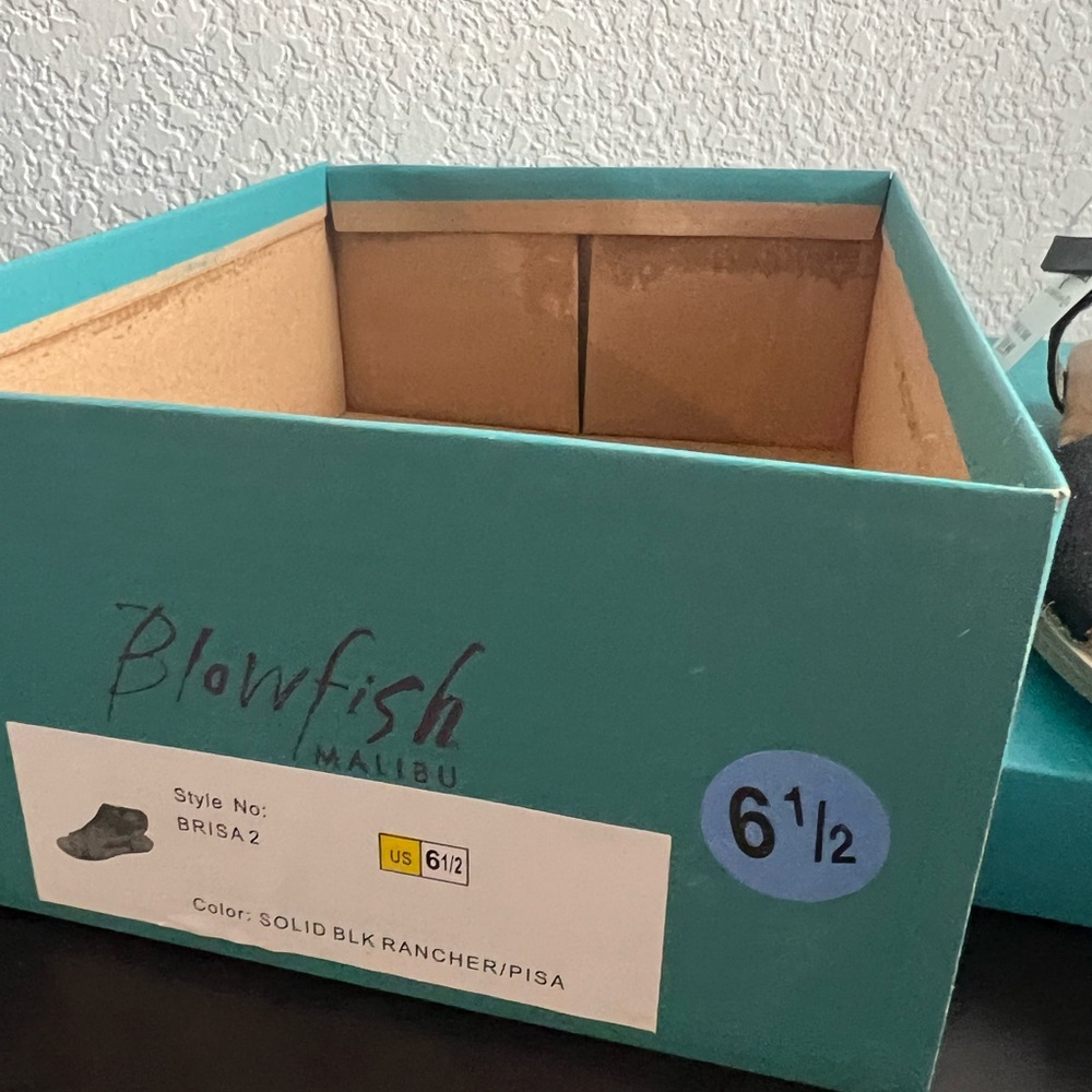 Blowfish Black Sandals - Picture 4 of 5